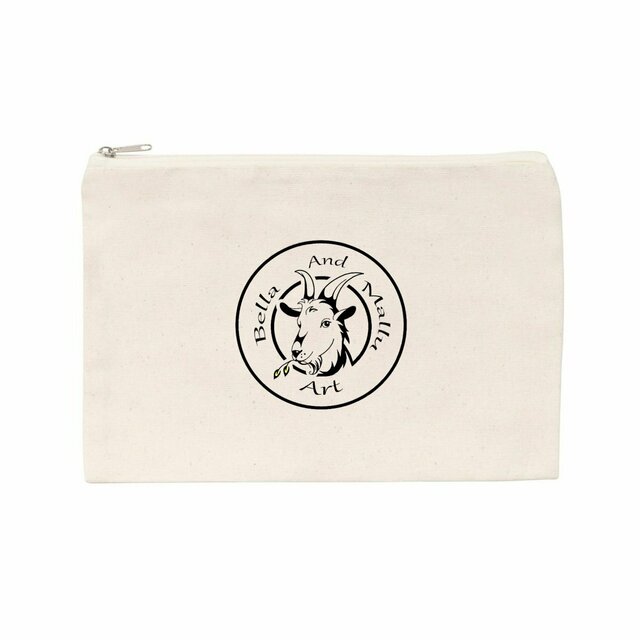 Bella And Mallu Art  Recycled cotton pouch - Image