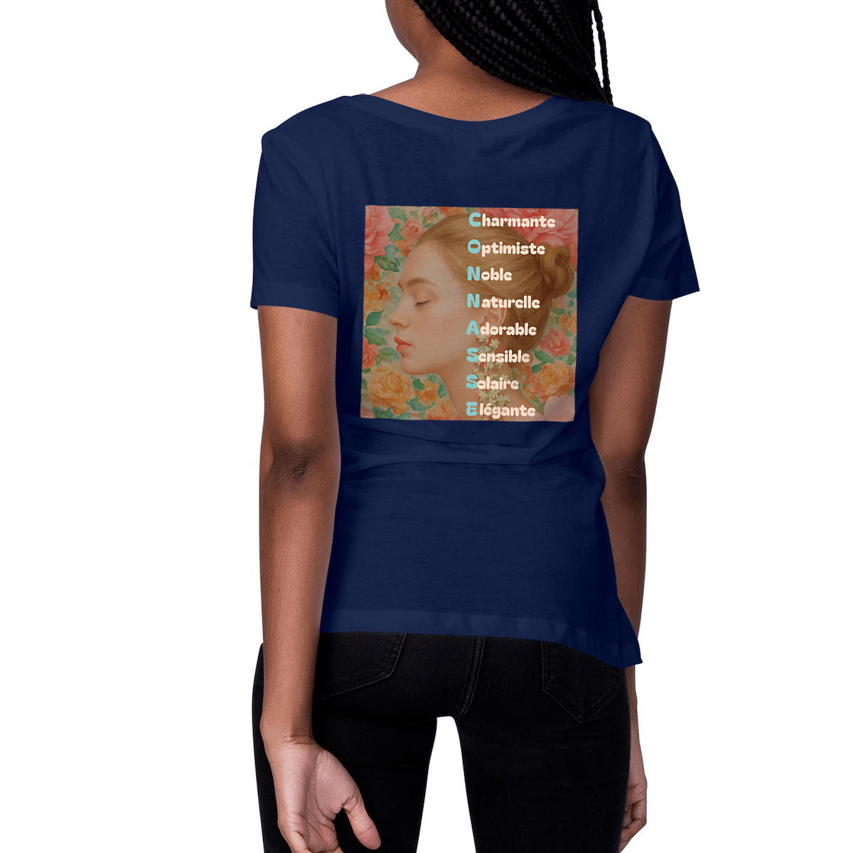 Image front T-shirt Femme épais - Révelez votre côté Connasse !