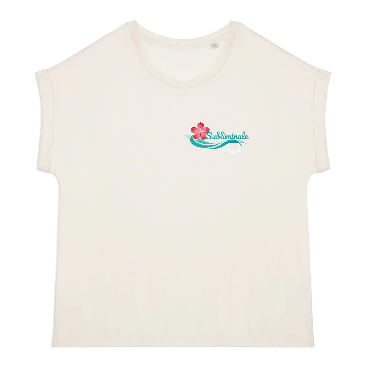 Image back T-shirt Femme Manches à Revers - Assumez votre côté Lunatique !
