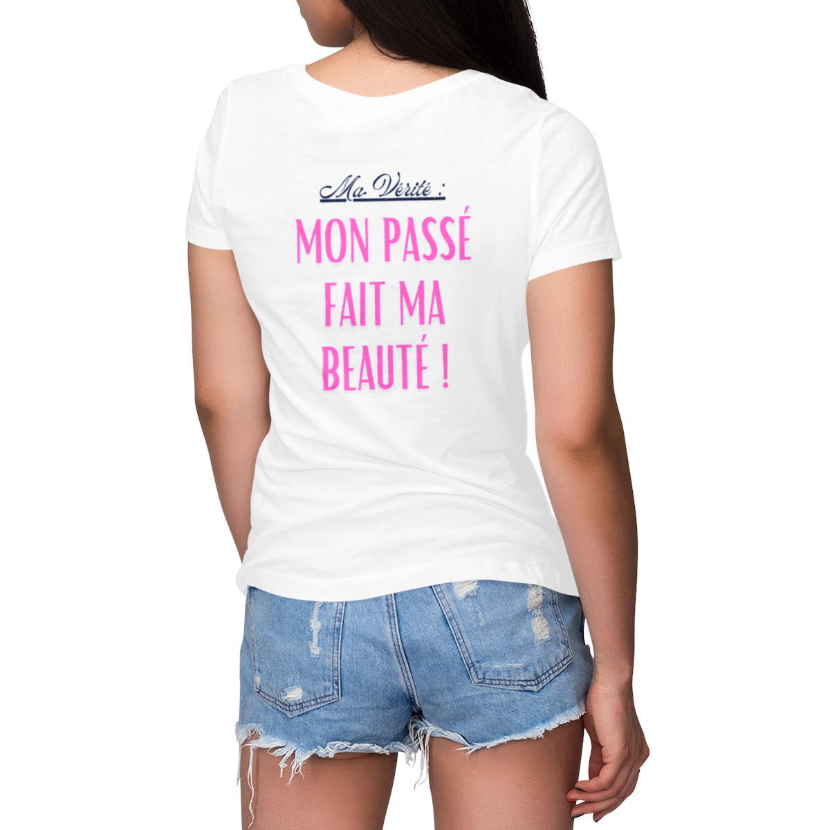 Image front Tee-Shirt Femme Epais - Exposez Votre Vérité !