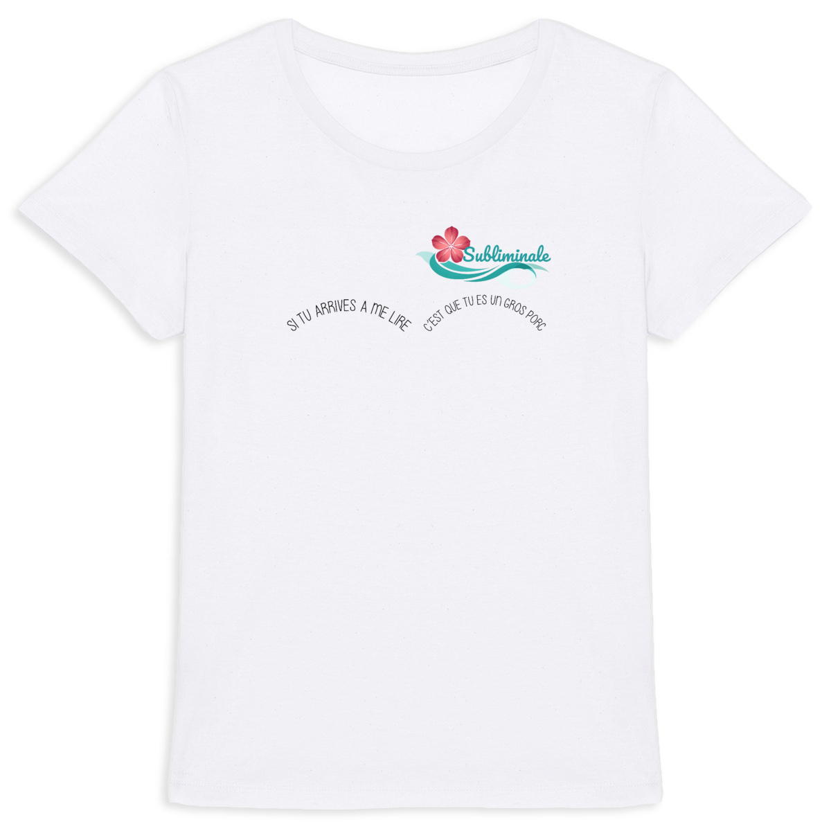 Image back T-shirt Femme Epais - Déclinez les Approches avec Style !