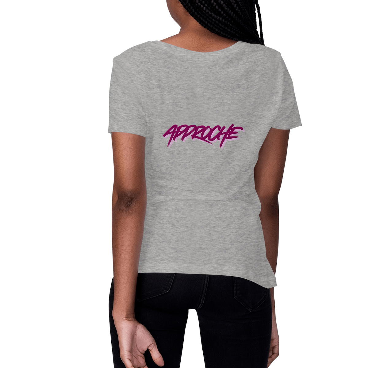 Image front T-shirt Femme Epais - Déclinez les Approches avec Style !