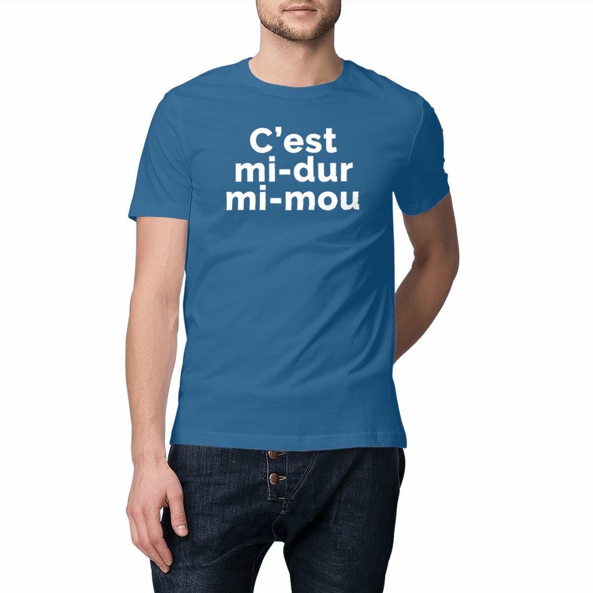 Image front Tshirt Mi-dur Mi-mou