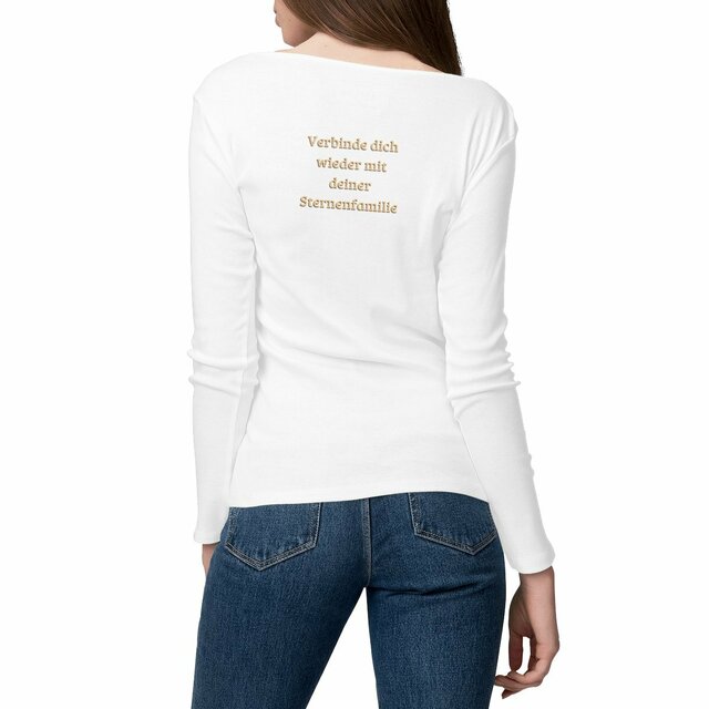 Image front Cosmic alignment - Kosmische Verbindung mit Rücken Text