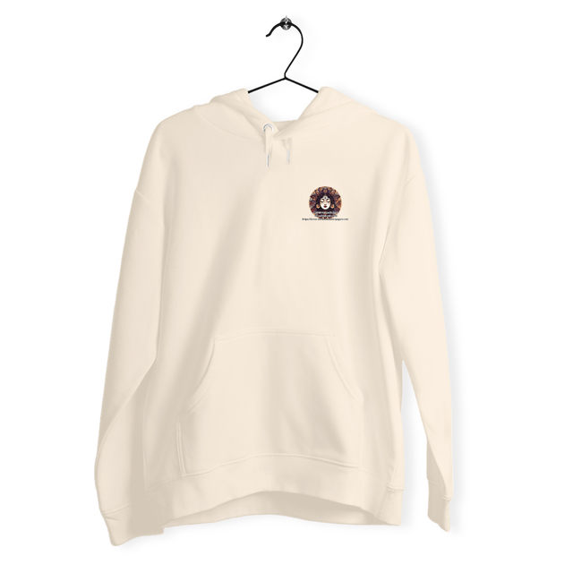 Image back Unisex Hoodie - das Universum ist in dir