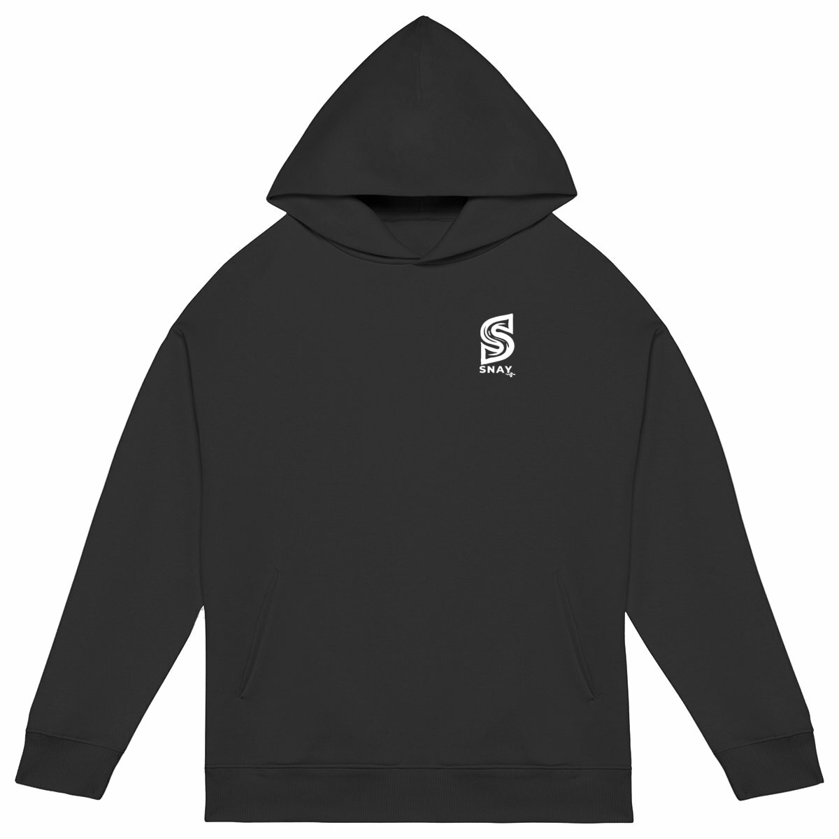 Image back Sweat à Capuche Oversize SNAY "Ecdysis" - Logo White -  Design Unique et Durable 
