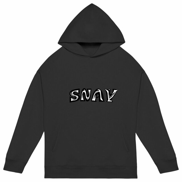 Image back Sweat à Capuche Oversize SNAY "Ecdysis" - Design Unique et Durable 