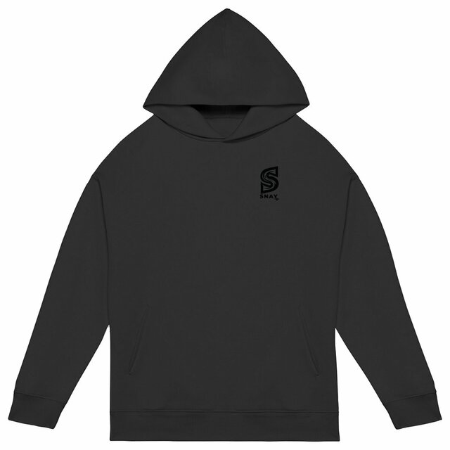 Image back Sweat à Capuche Oversize SNAY "Ecdysis" - Logo Black -  Design Unique et Durable 