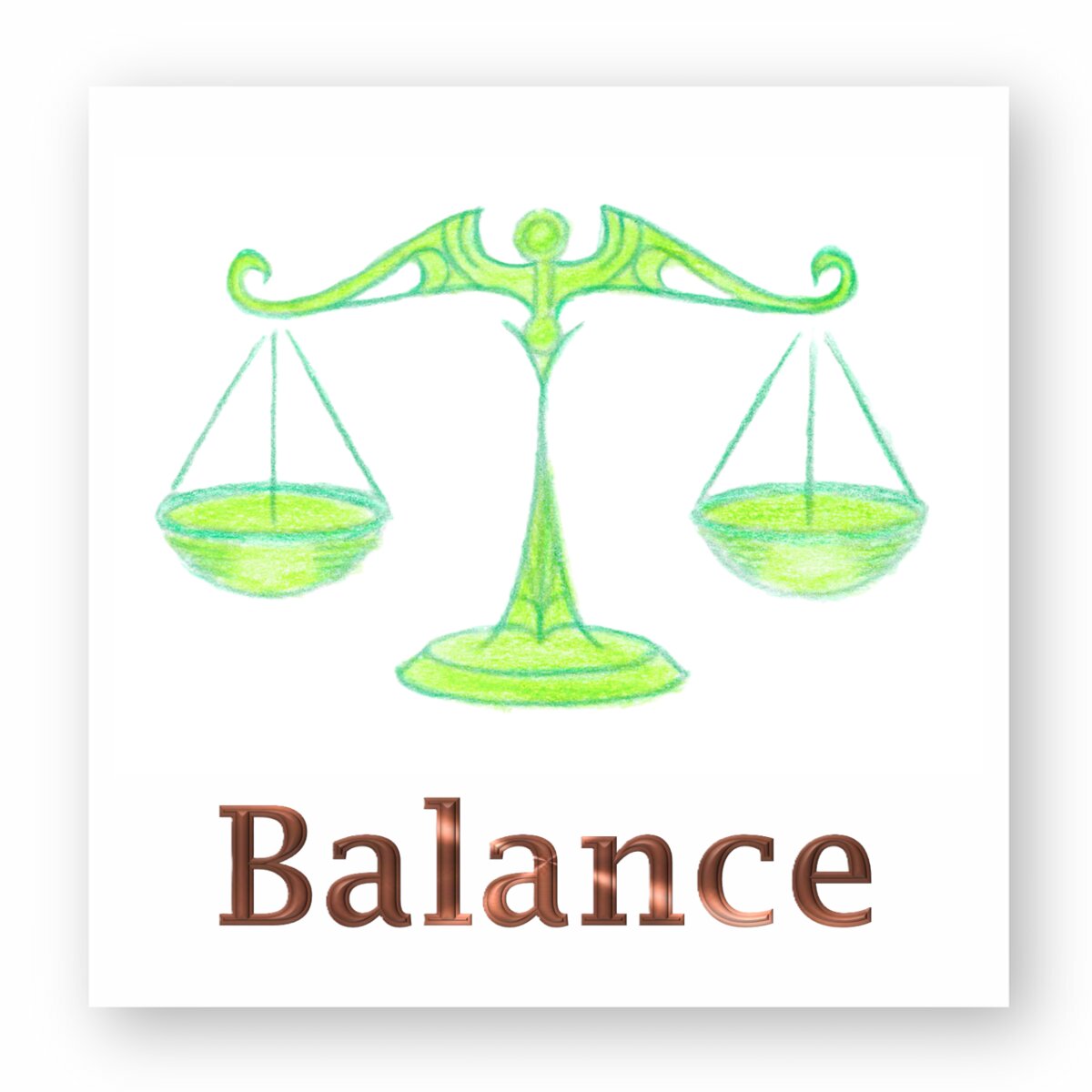 Image front Sticker | EzoTer’Ik | Balance