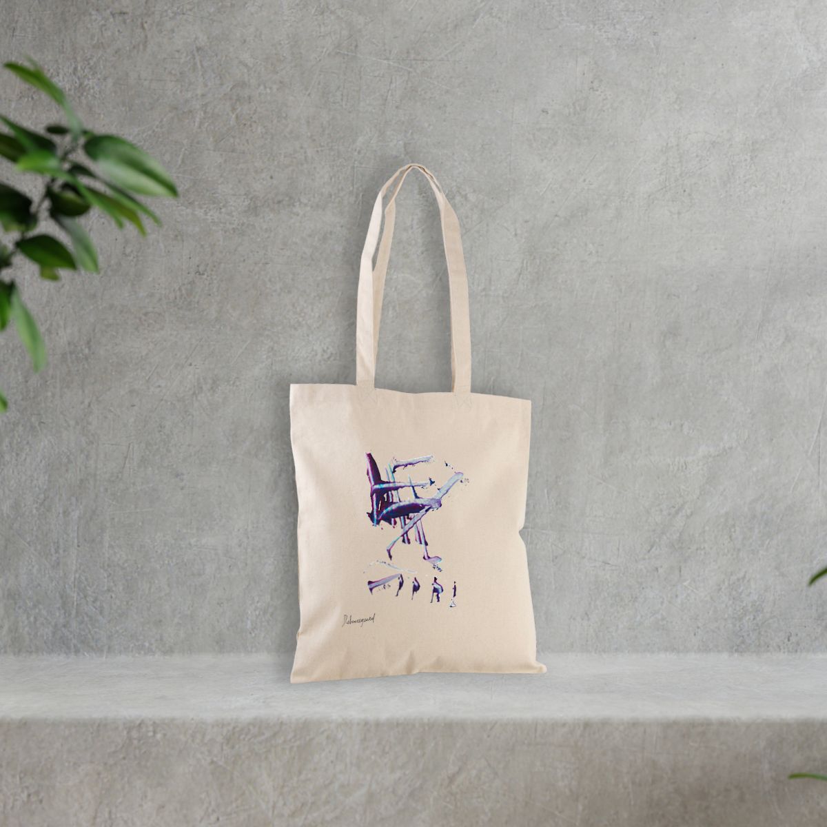 Image front Totebag épais - J. REBOURGEARD - "Lérgérté Existentiel"