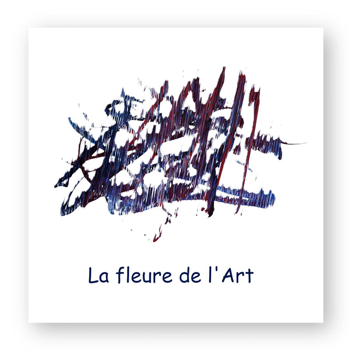 Image front Sticker Carré - Jérémie REBOURGEARD – La fleure de l’Art