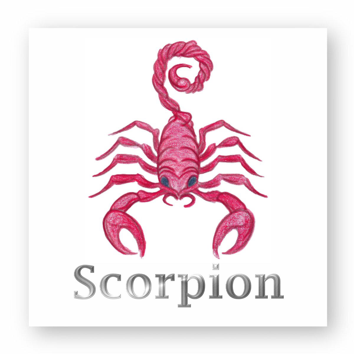 Image front Sticker | EzoTer’Ik | Scorpion