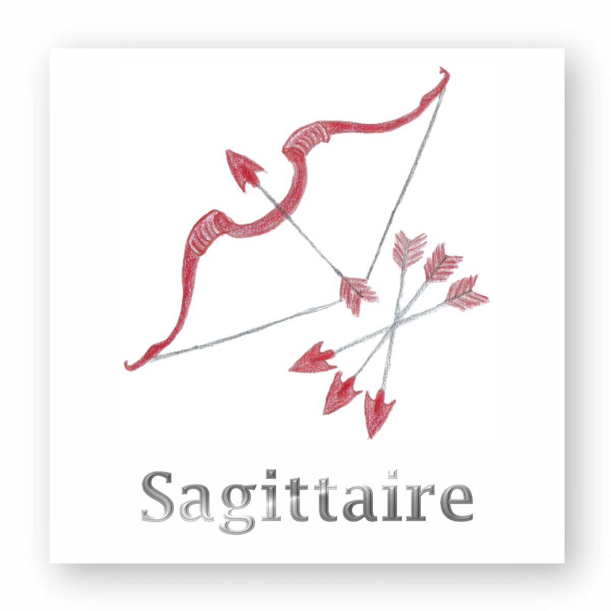 Image front Sticker | EzoTer’Ik | Sagittaire