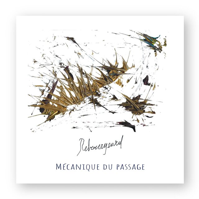 Image front Sticker Carré - J. REBOURGEARD - "Mécanique du passage"