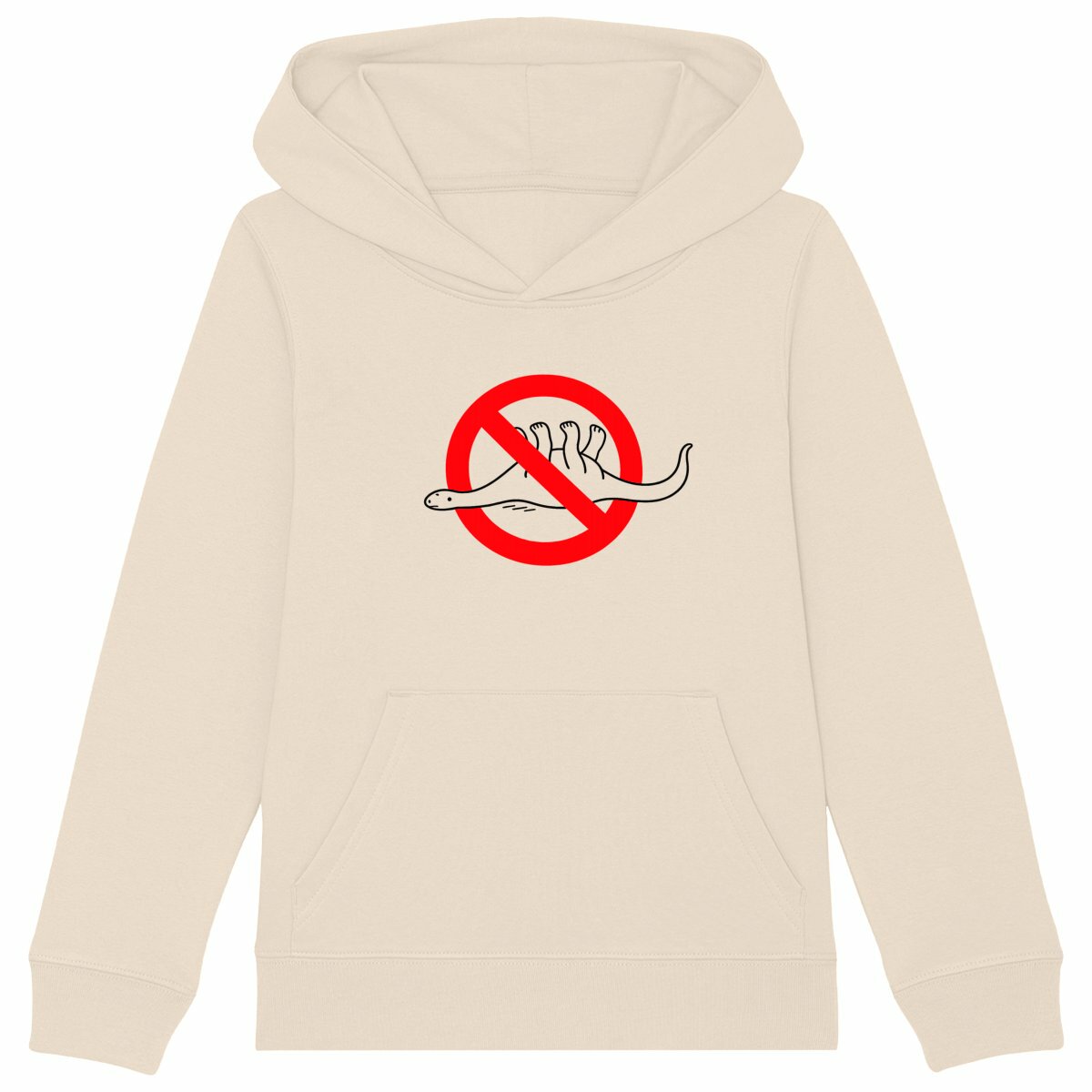 be gone all upside down dinosaurs (kids hoodie)