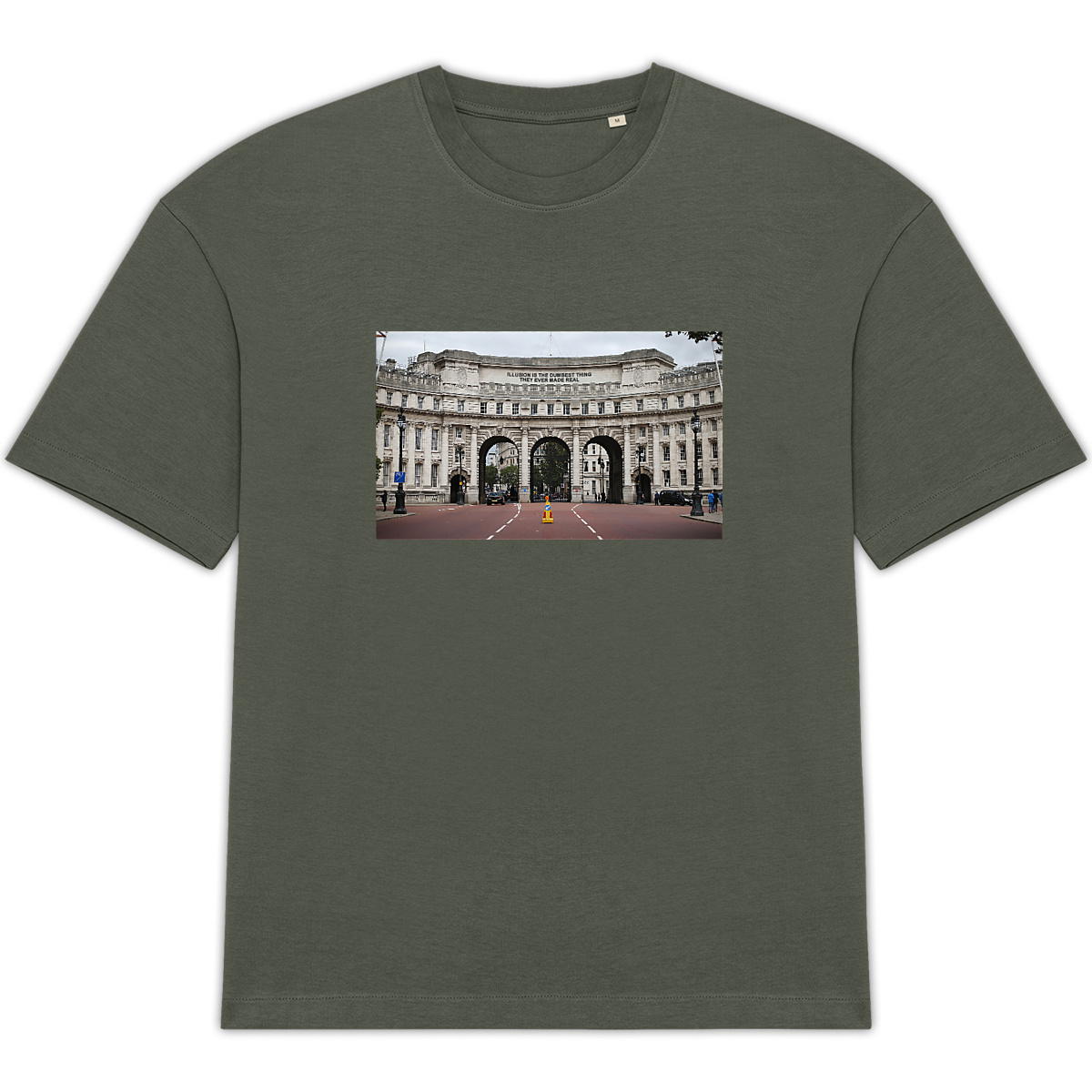 illusion is the dumbest thing they ever made real oversized t2 - Image