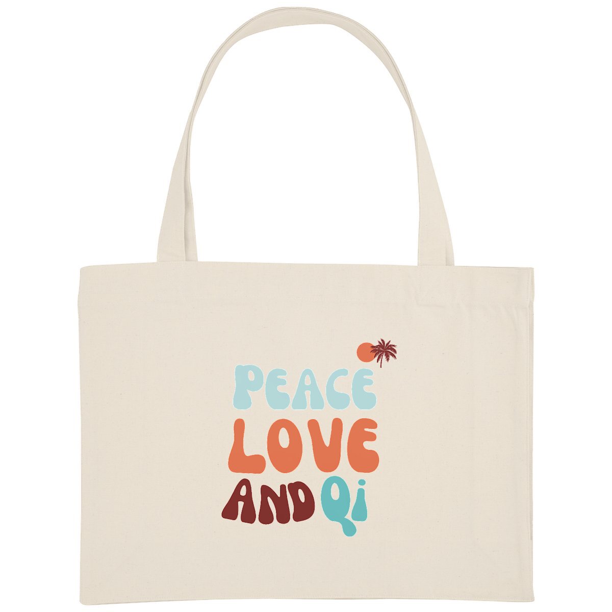 Image front Peace Love and Qi Bag