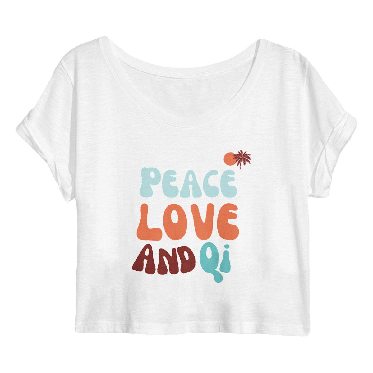 Image back Peace Love and Qi Crop