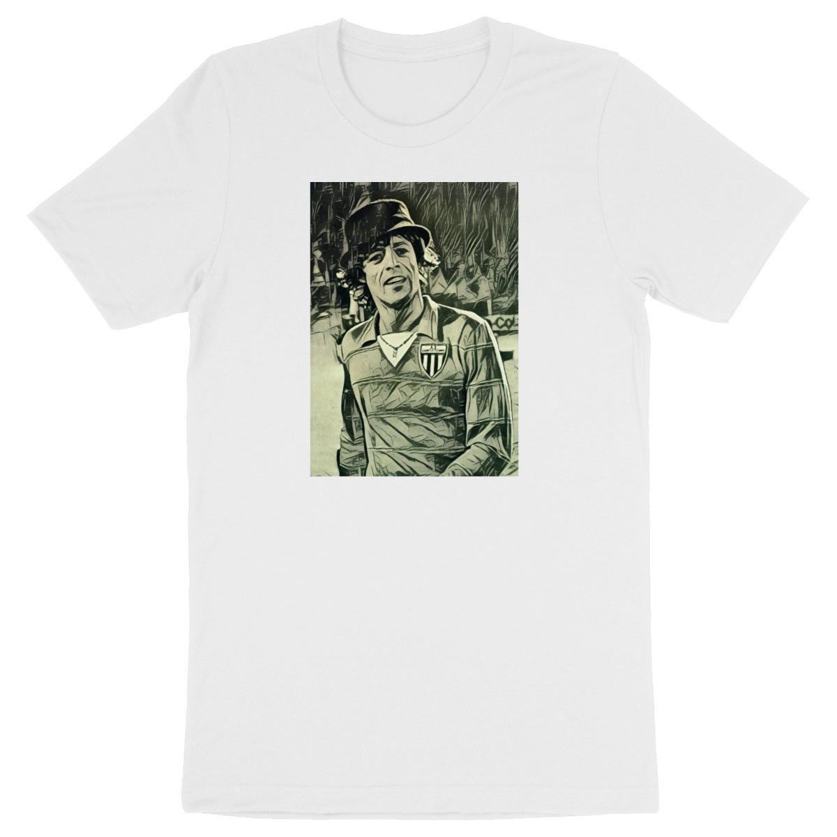 Image back T-Shirt Johnny Rep - Foot vintage