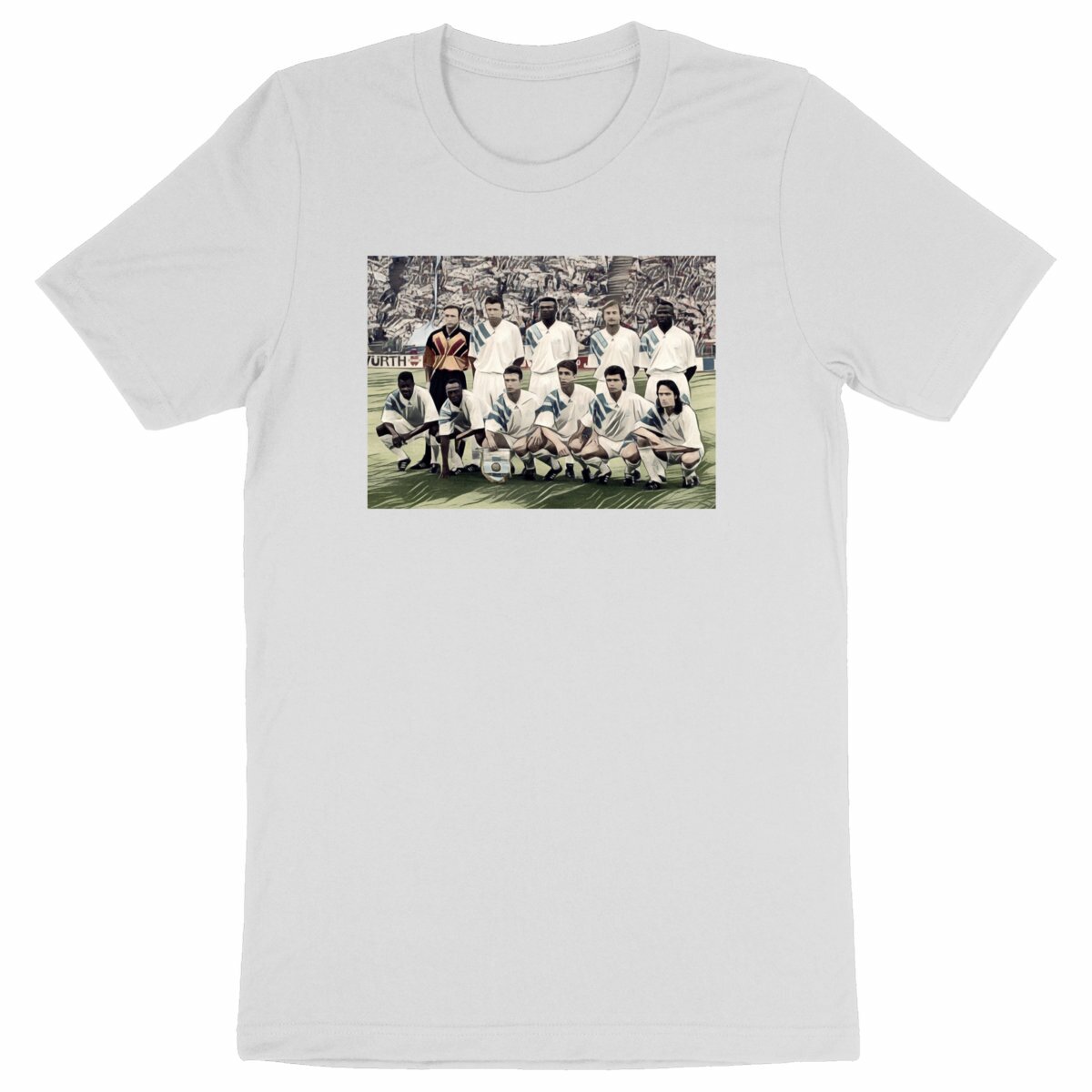 Image back T-Shirt illustration OM 93 - Foot vintage