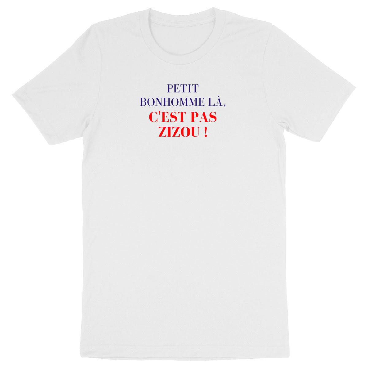 Image back T-shirt citation - Aimé Jacquet - Petit bonhomme - Foot vintage