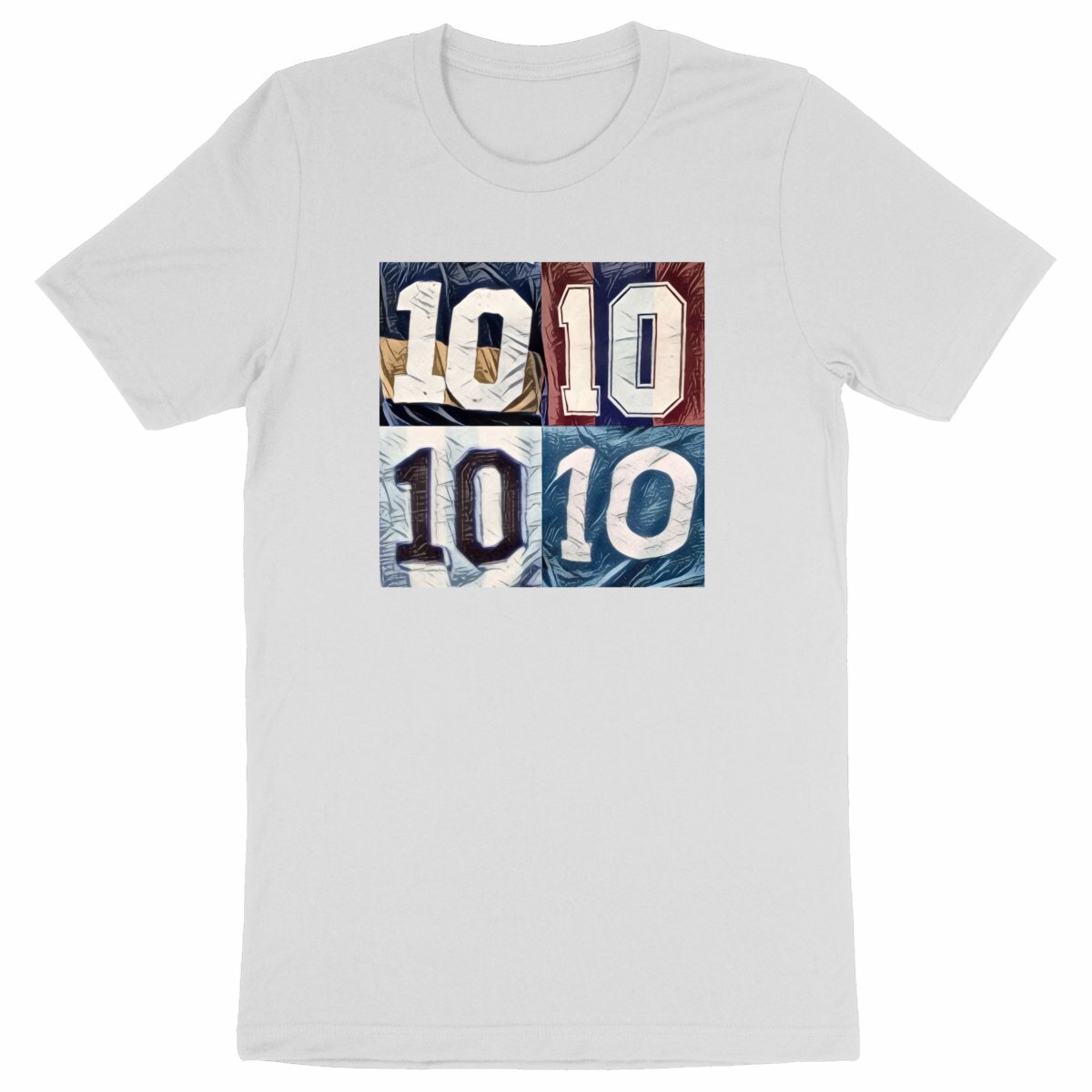 Image back T-shirt numéros chance Diego - Foot vintage