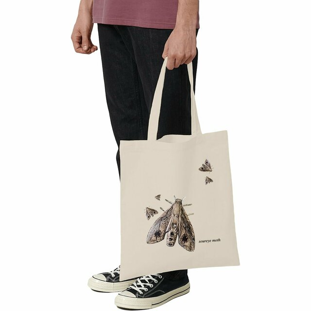 Image front Soureye moth - shopping bag