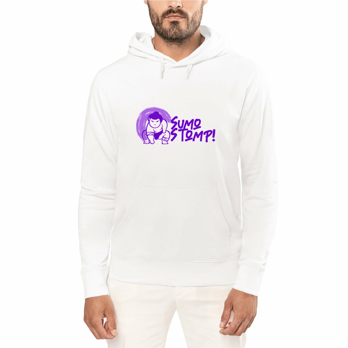 Sumo Stomp! Unisex Purple Logo Hoodie