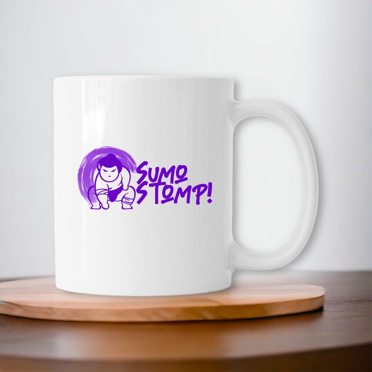 Sumo Stomp! ceramic mug