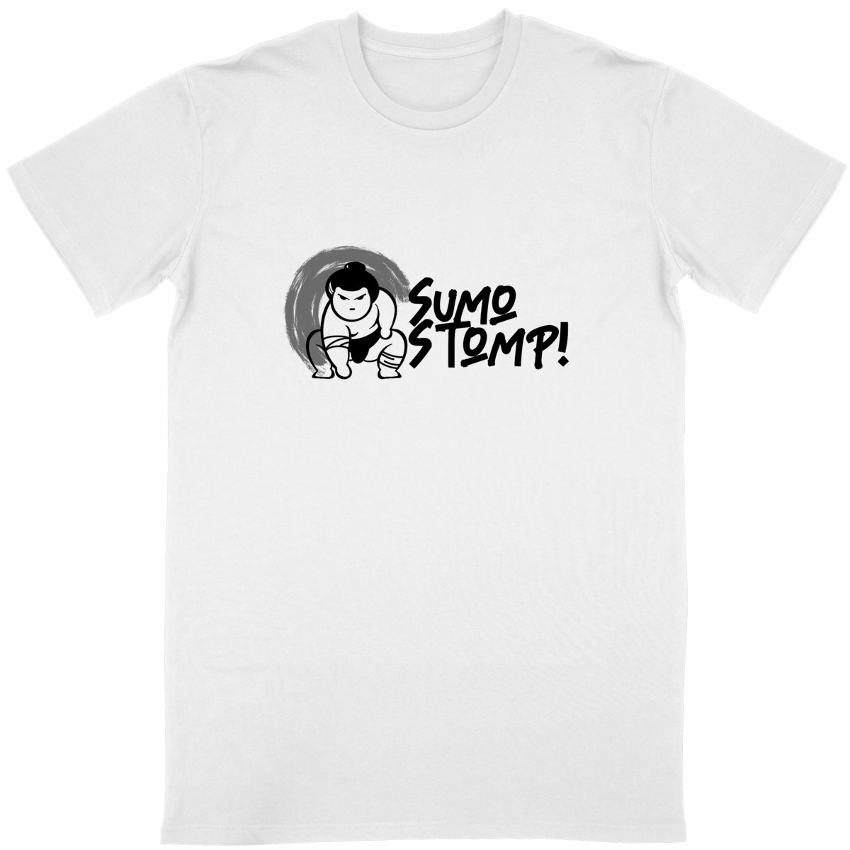 Sumo Stomp! black logo tee - Image