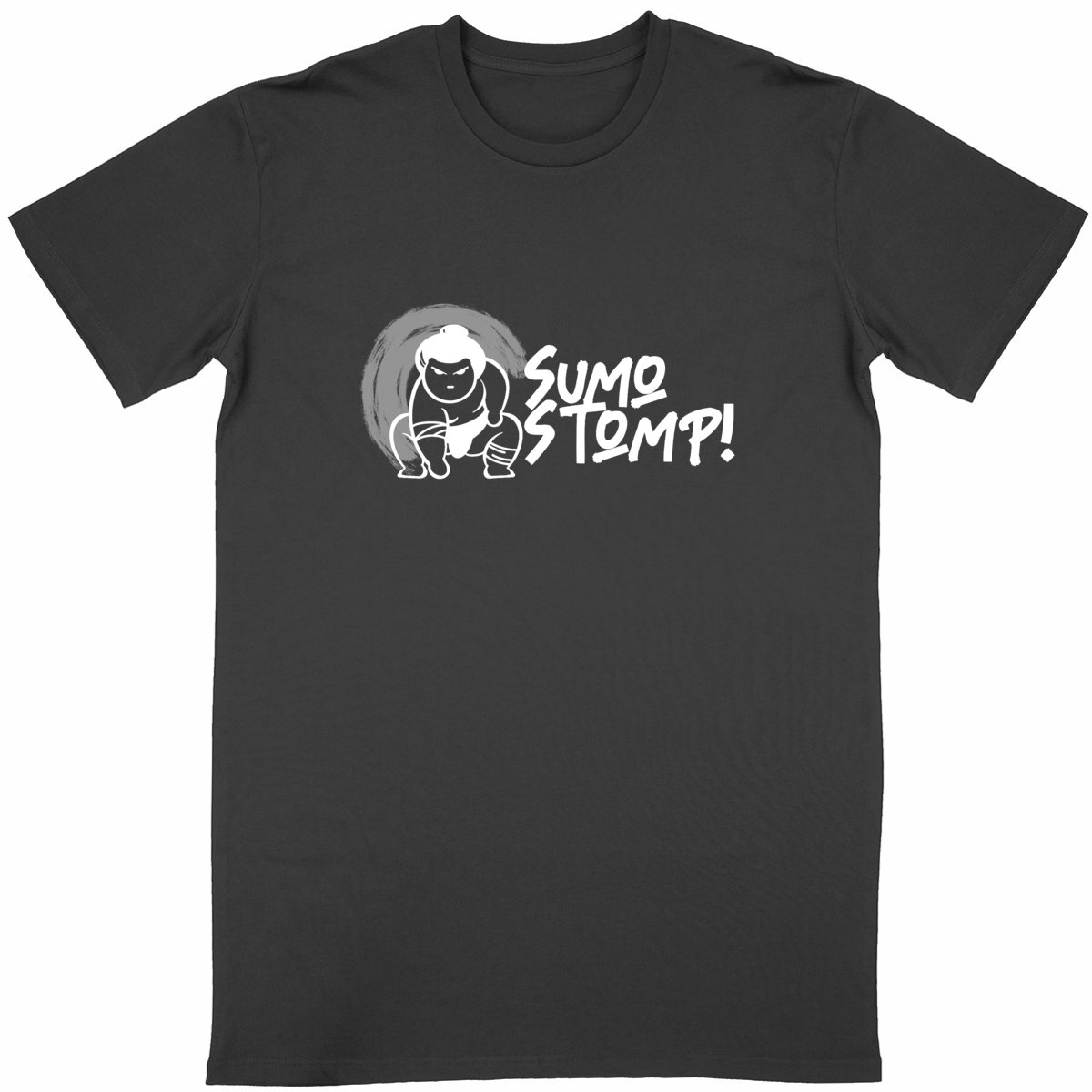 Sumo Stomp! white logo tee - Image