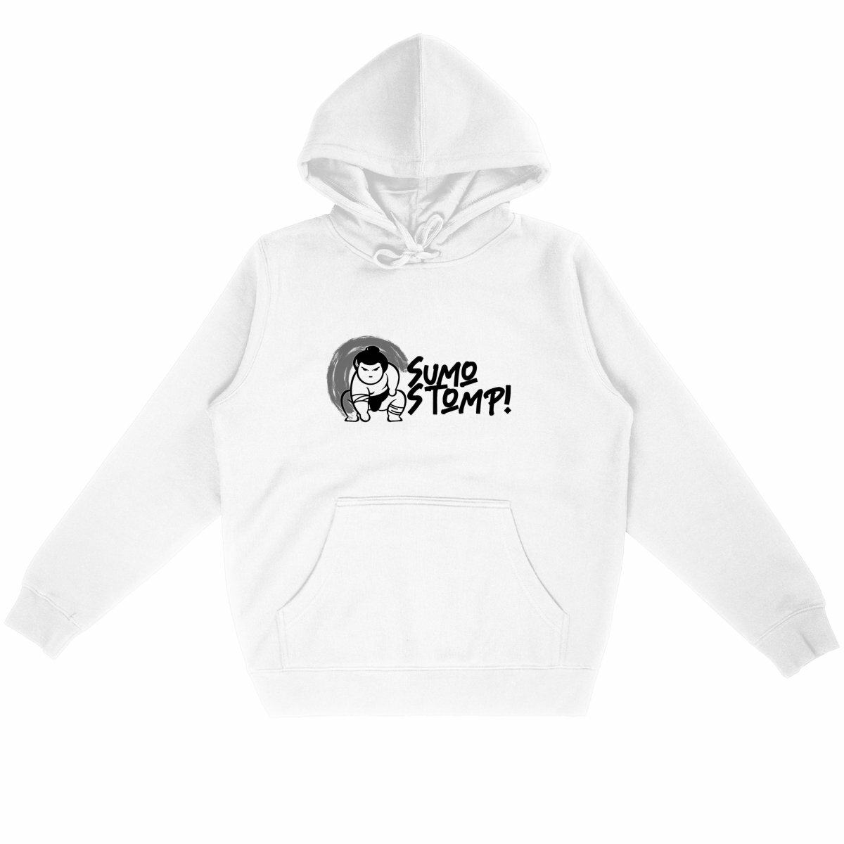 Sumo Stomp! Unisex Black Logo Hoodie - Image