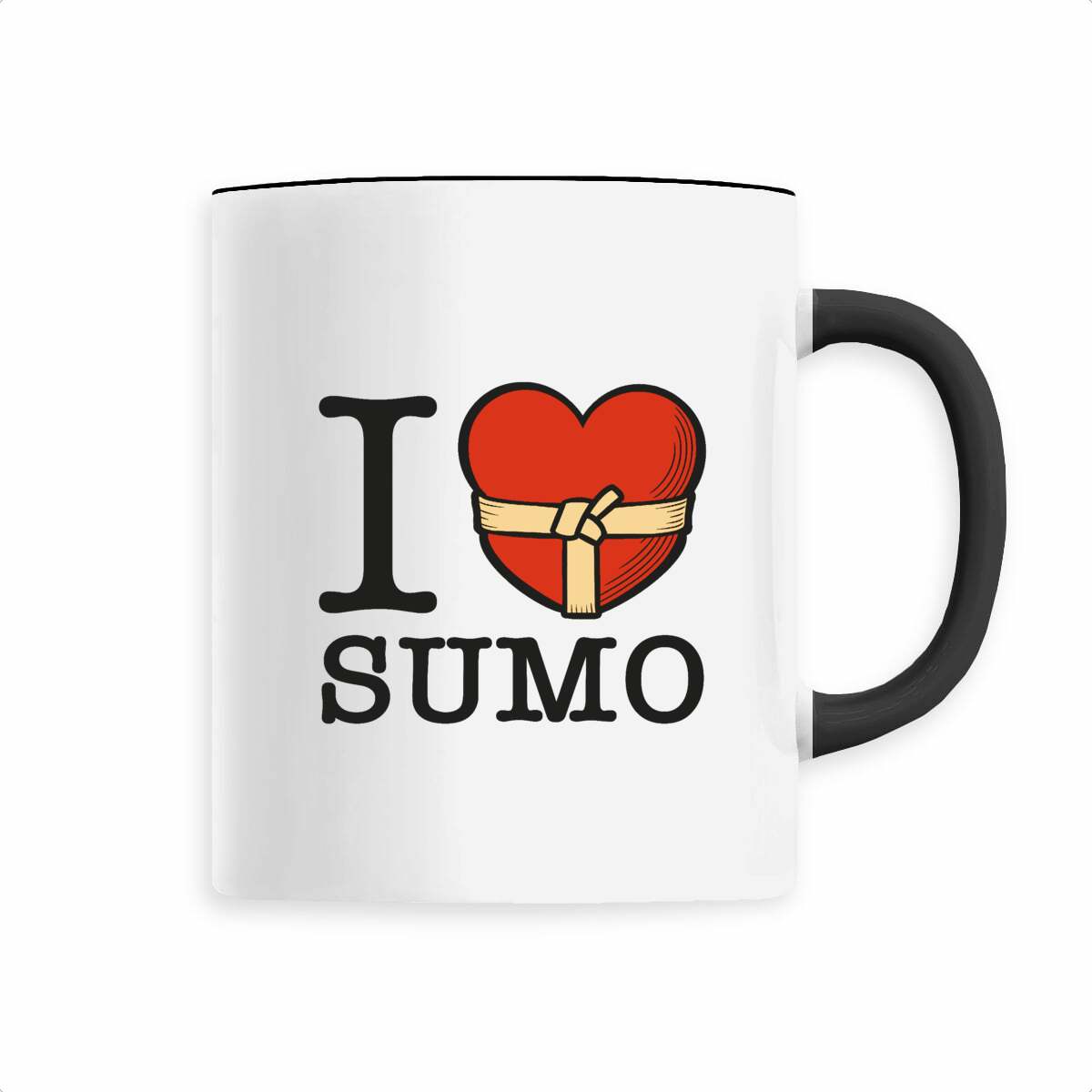 I <3 Sumo ceramic mug
