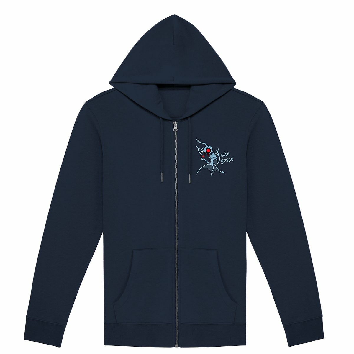 Sweat à capuche zippé Sale gosse 