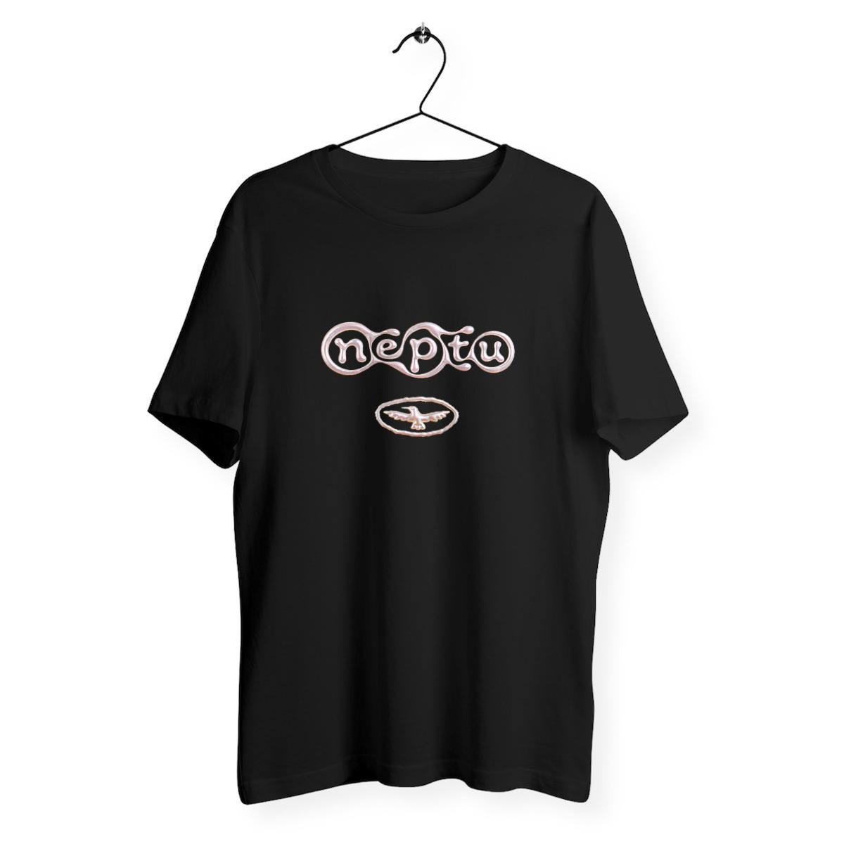 Tee shirt loose unisexe léger nacre - Bisolaire - Image