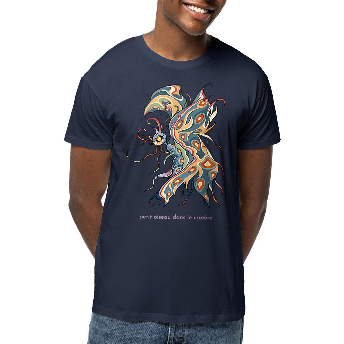 Tee shirt loose Phoenix - Papillon fantastik