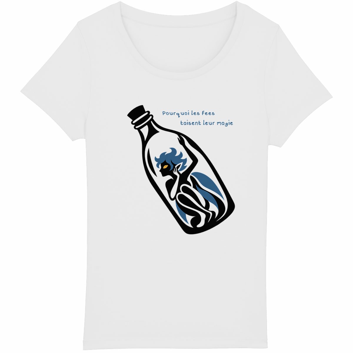 T-shirt coupe fem Ce qui repousse - fée dans bocal - Image