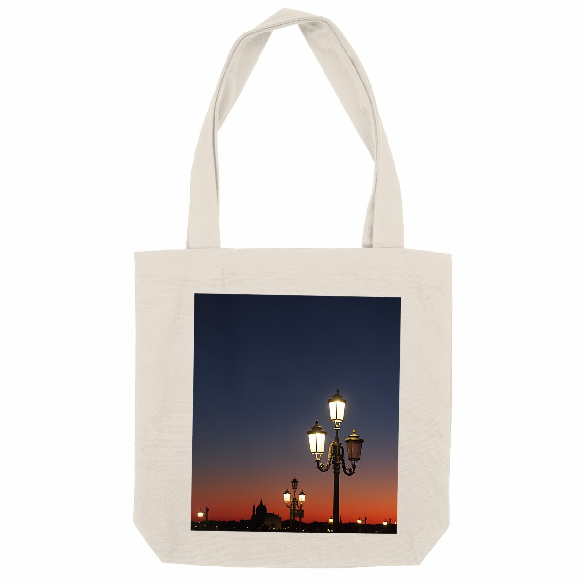 Totebag épais Bisolaire - lampadaires  de Venise