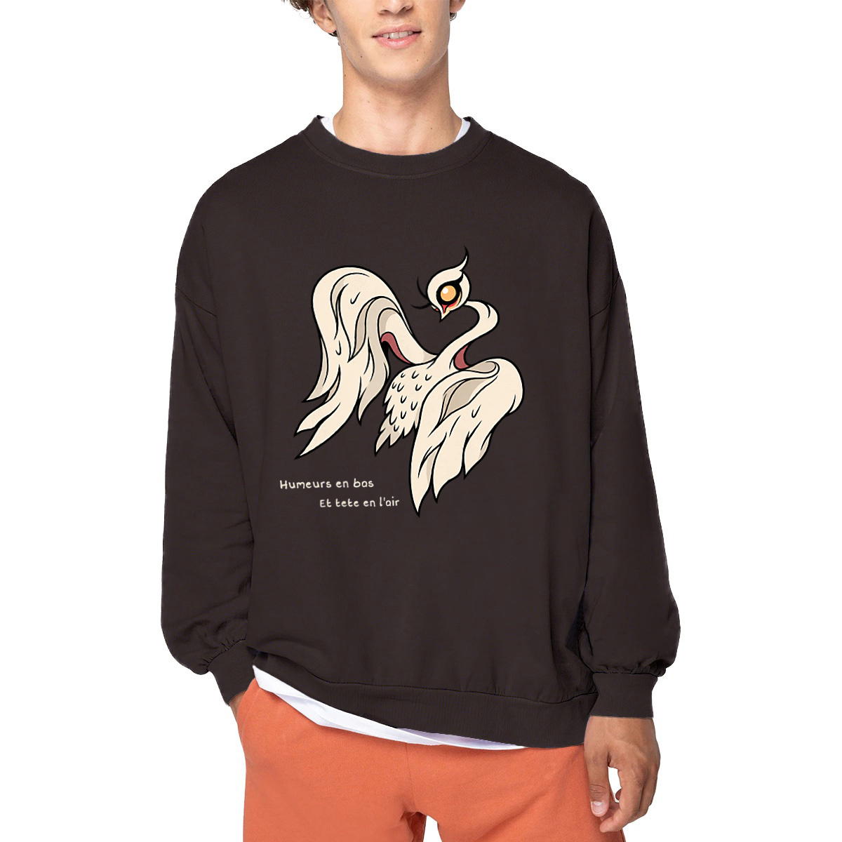 Sweat-shirt Bisolaire - Cygne fantastik