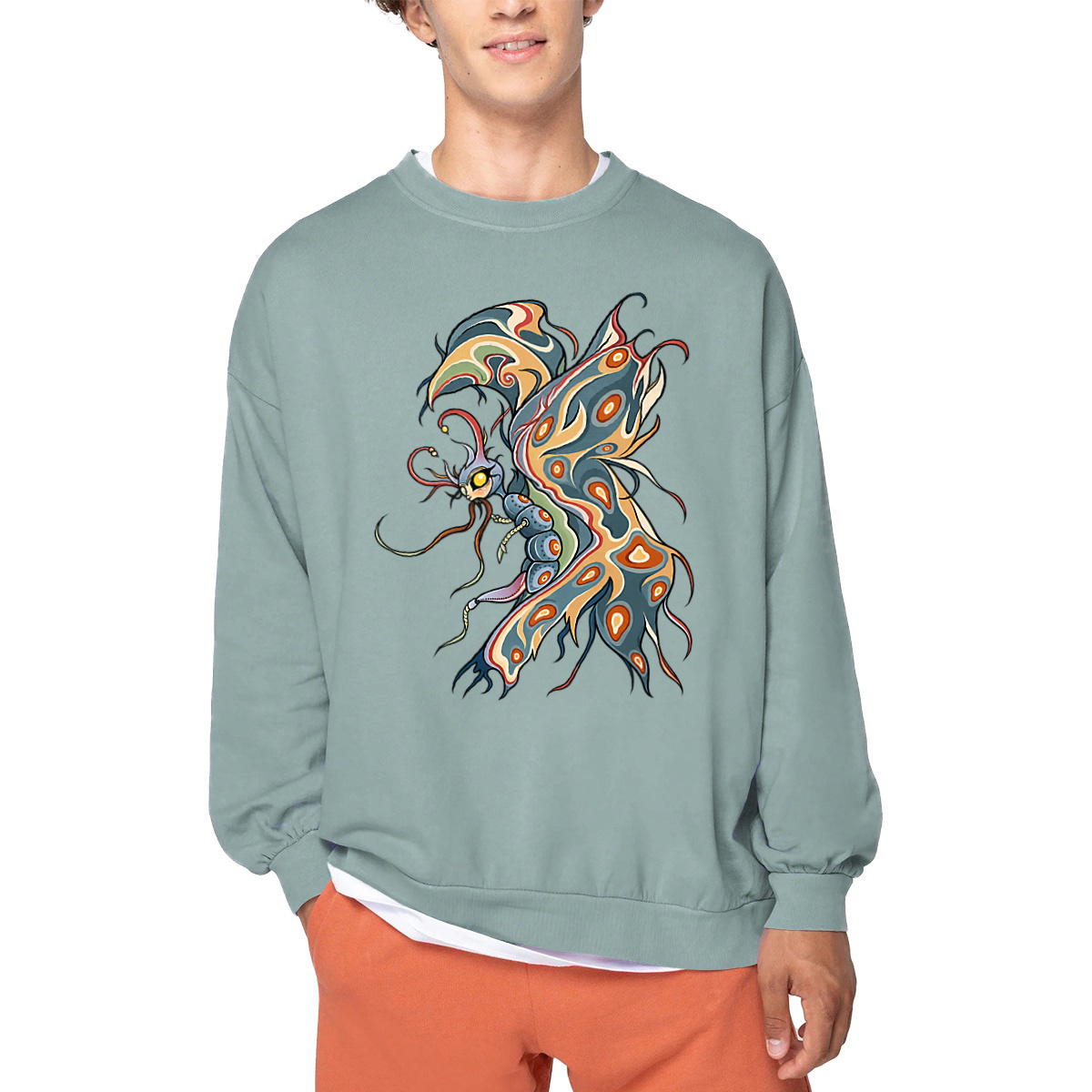 Sweat-shirt - Papillon fantastik