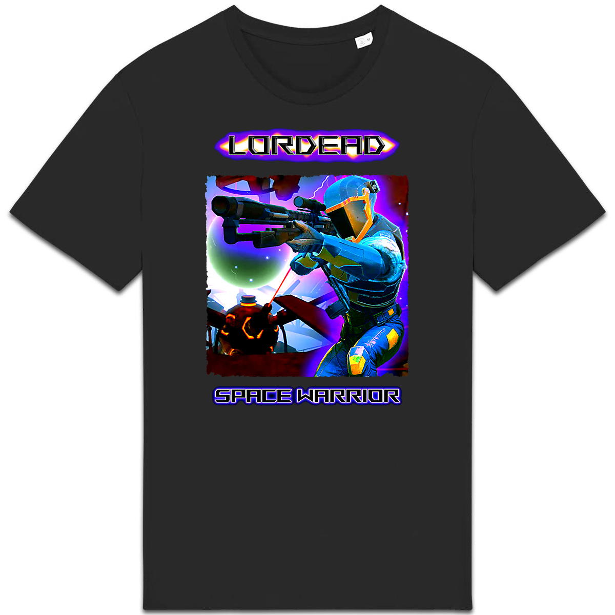 T-shirt Unisexe épais 𝐋𝐎𝐑𝐃𝐄𝐀𝐃 - 𝐒𝐏𝐀𝐂𝐄 𝐖𝐀𝐑𝐑𝐈𝐎𝐑 - Image