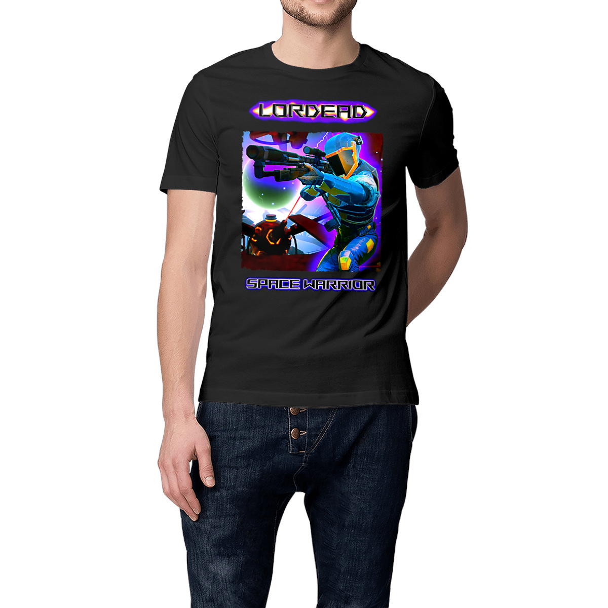 T-shirt Unisexe épais 𝐋𝐎𝐑𝐃𝐄𝐀𝐃 - 𝐒𝐏𝐀𝐂𝐄 𝐖𝐀𝐑𝐑𝐈𝐎𝐑