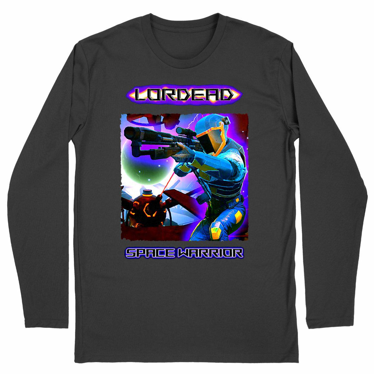 T-shirt Homme classique manches longues 𝐋𝐎𝐑𝐃𝐄𝐀𝐃 - 𝐒𝐏𝐀𝐂𝐄 𝐖𝐀𝐑𝐑𝐈𝐎𝐑 - Image