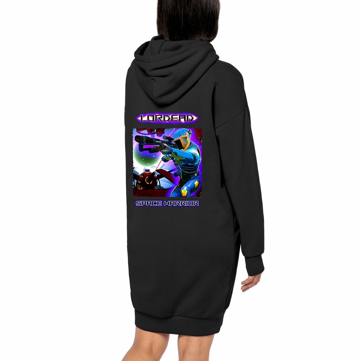 Robe Sweat Femme 𝐋𝐎𝐑𝐃𝐄𝐀𝐃 - 𝐒𝐏𝐀𝐂𝐄 𝐖𝐀𝐑𝐑𝐈𝐎𝐑