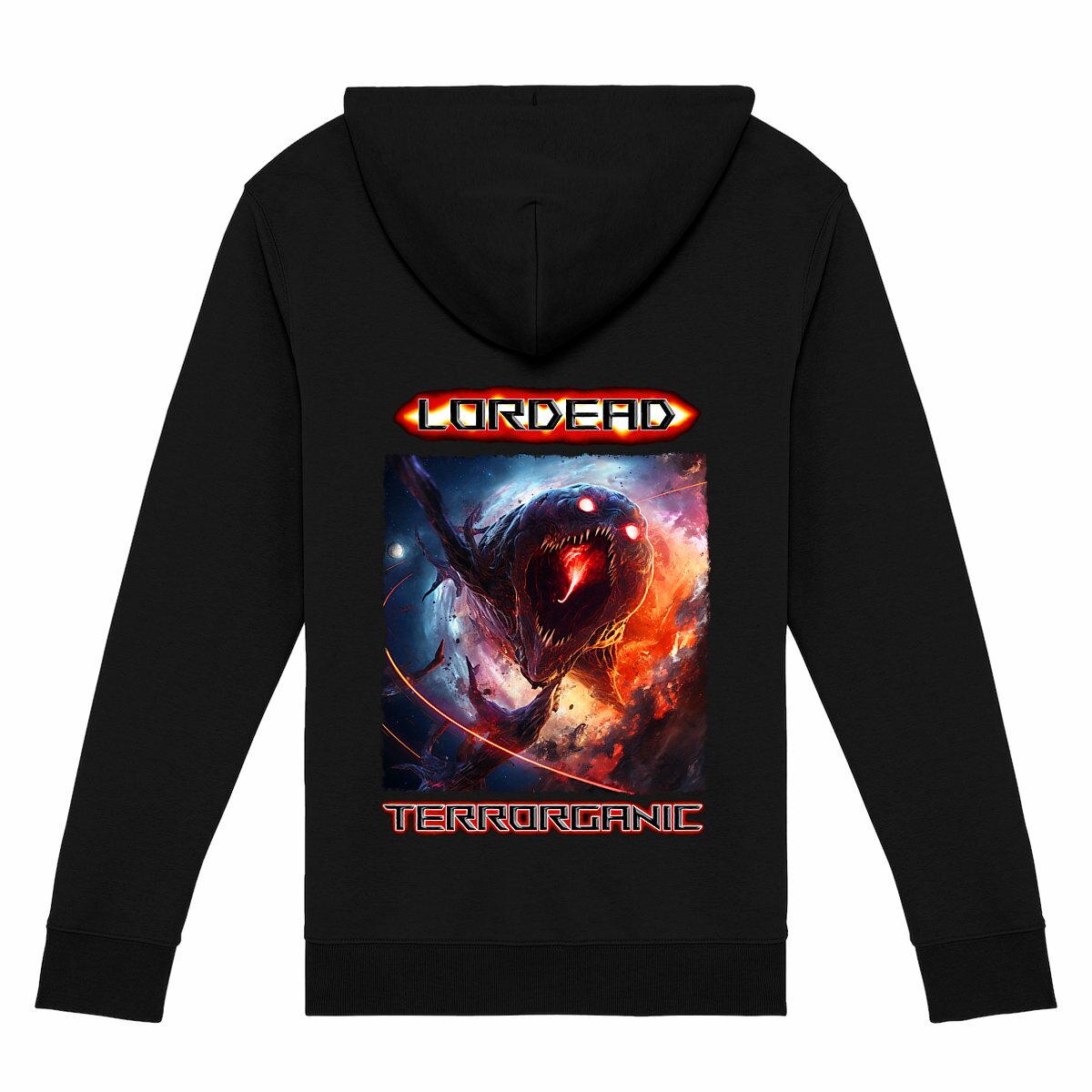 Sweat à capuche zippé unisexe 𝐋𝐎𝐑𝐃𝐄𝐀𝐃 - 𝐓𝐞𝐫𝐫𝐎𝐫𝐠𝐚𝐧𝐢𝐜