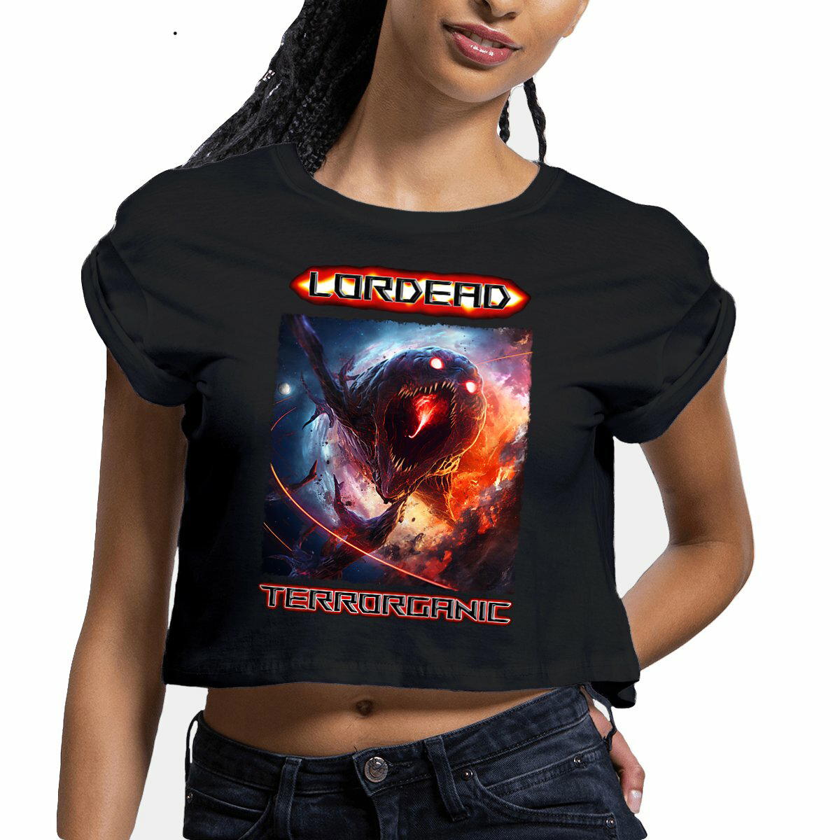 Crop top Femme 𝐋𝐎𝐑𝐃𝐄𝐀𝐃 - 𝐓𝐞𝐫𝐫𝐎𝐫𝐠𝐚𝐧𝐢𝐜