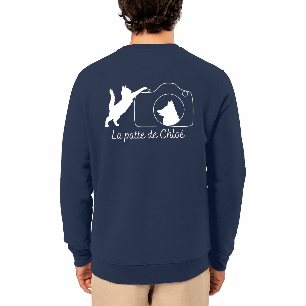 Image front Sweatshirt La Patte de Chloé