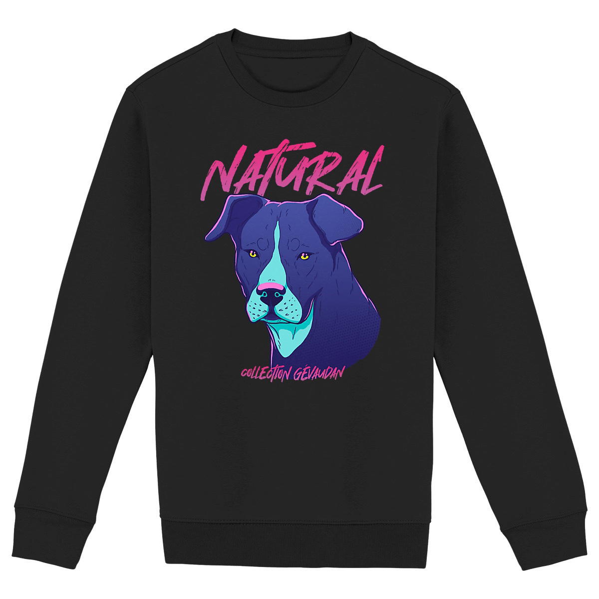 Image back Sweatshirt Natural Amstaff