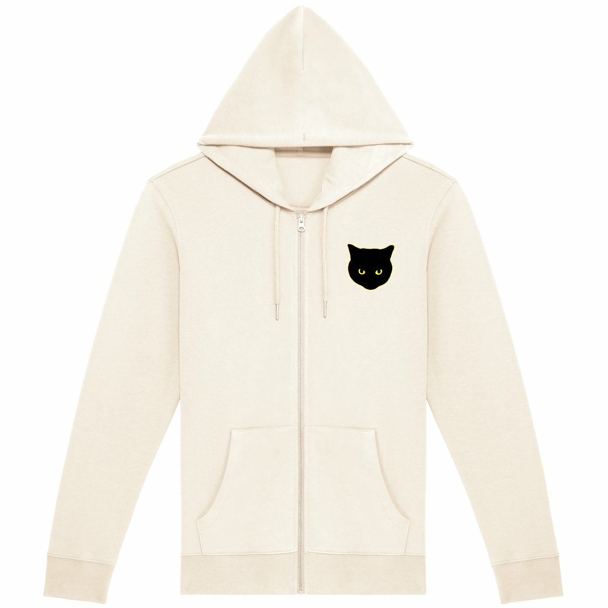 Image back Hoodie Zippé J'ai vomi sur ton tapis