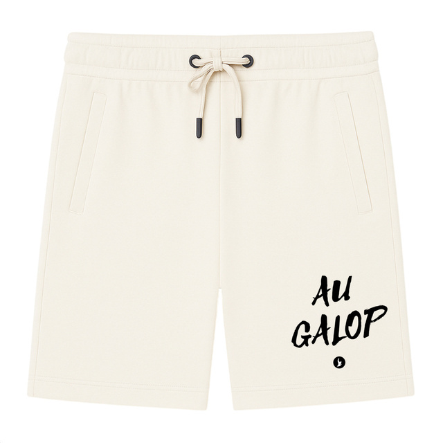 Image front Short Homme BIO Au Galop